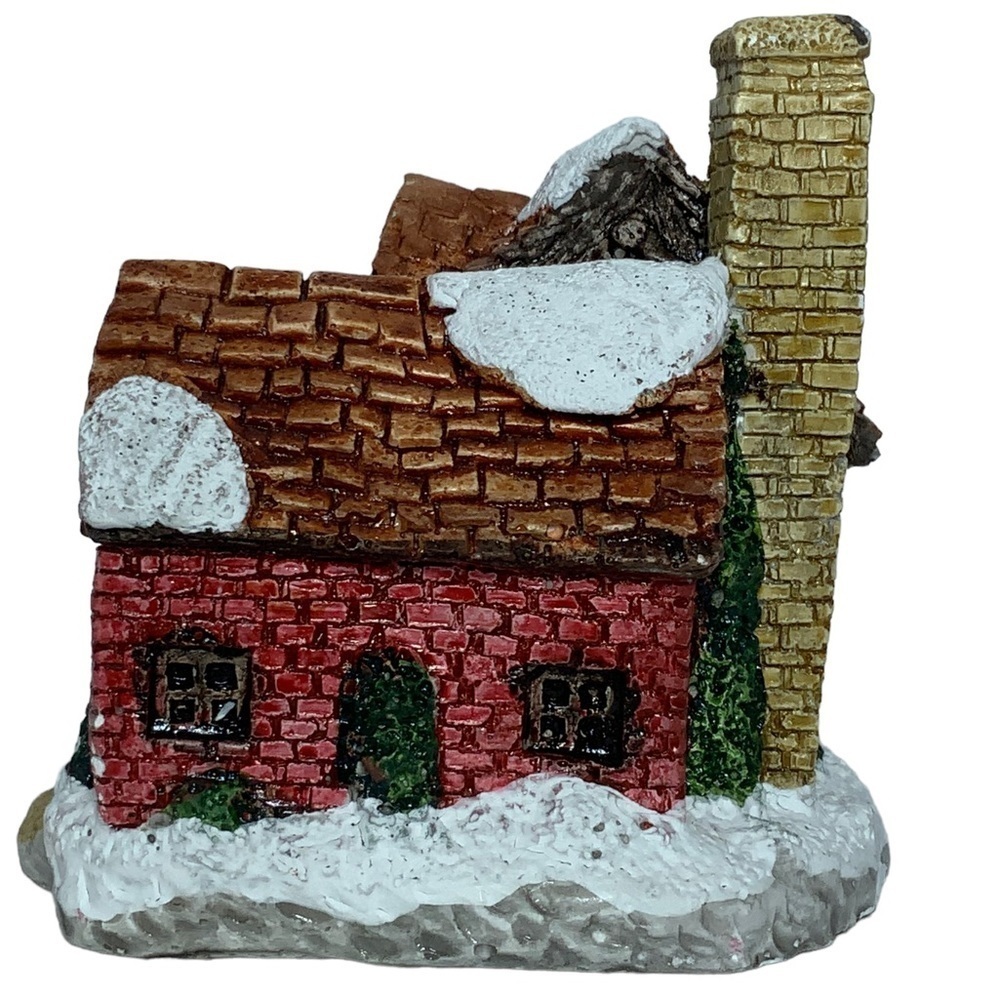 Christmas Village Cottage English Dickens Kincaid Style House Miniature Scale - Picture 3 of 15